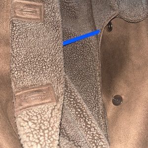 Lands end brown coat